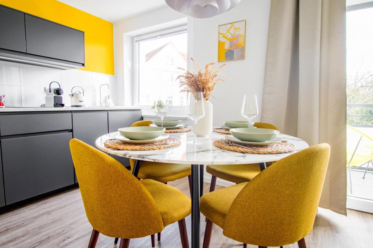 Homefy Come-Together Apartment - Balkon - Aufzug - Free Parking - Smart Tvs Эссен Экстерьер фото